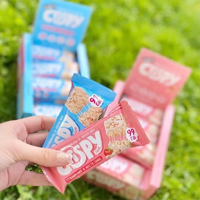 Lexi's Crispy Treat - Strawberry &amp;amp; White Choc Multipack   12 x 25g