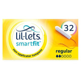 Lil-Lets Non-Applicator Tampons Regular   32 per pack