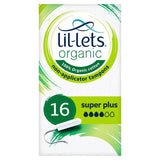 Lil-Lets Organic Non-Applicator Super Plus   16 per pack