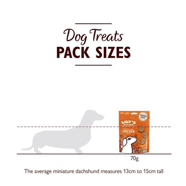 Lily's Kitchen Chomp-away Chicken Bites for Dogs   70g