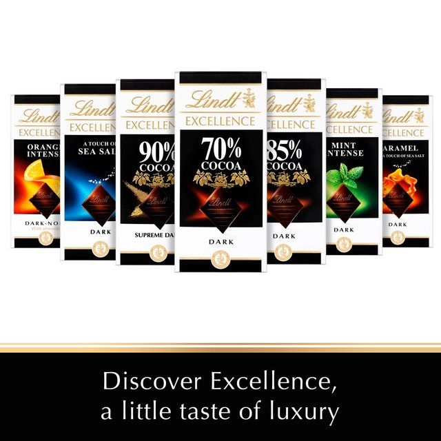 Lindt Excellence Cranberry Almond &amp;amp; Hazelnut Dark Chocolate Bar   100g