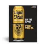 Liquid Death Mango Chainsaw Sparkling Water   4 x 500ml