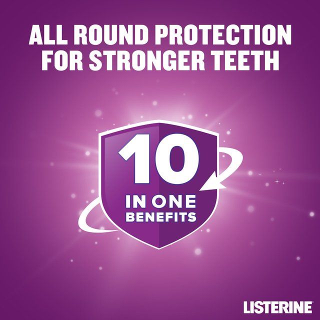 Listerine Clean Mint Total Care Mouthwash   500ml