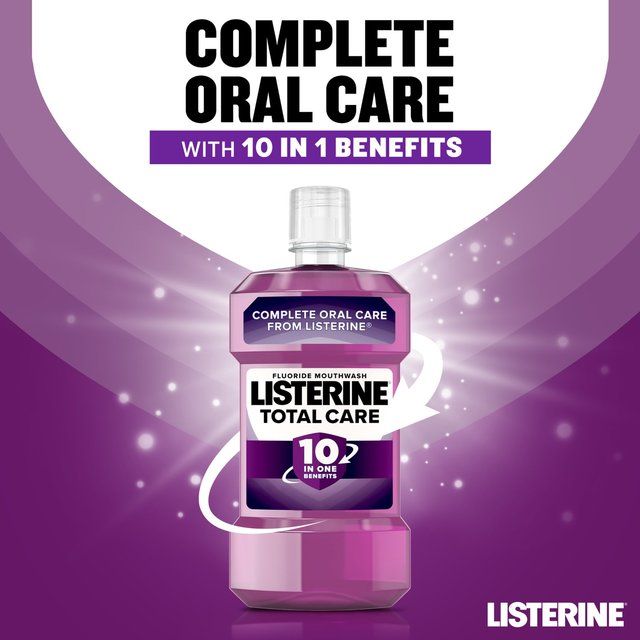Listerine Clean Mint Total Care Mouthwash   500ml