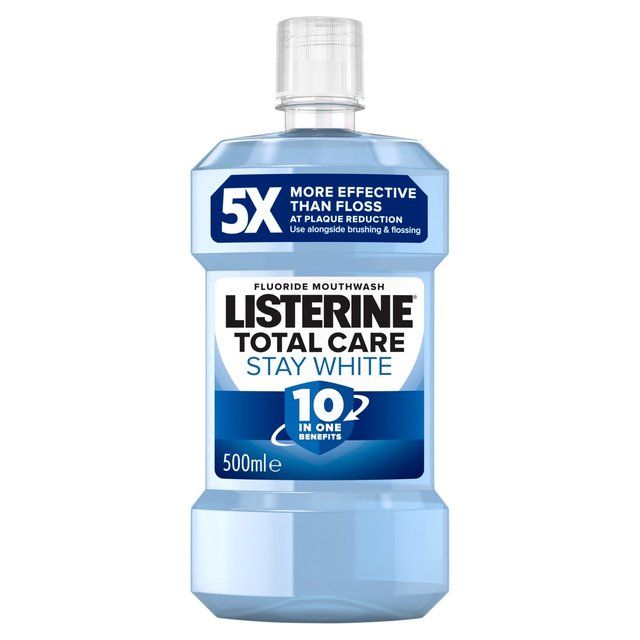 Listerine Total Care Stay White Mouthwash   500ml
