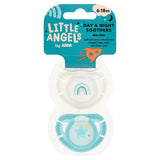 LITTLE ANGELS by ASDA Day &amp;amp; Night Soothers 6-18m