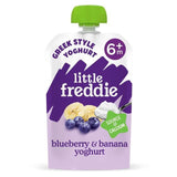 Little Freddie Blueberry &amp;amp; Banana with Greek Yoghurt Organic Pouch 6 mths+   100g