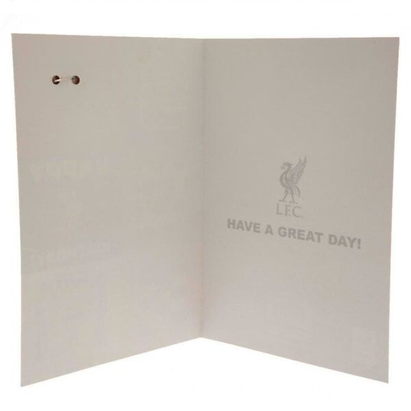 Liverpool FC Son Birthday Card (23cm x 15cm)