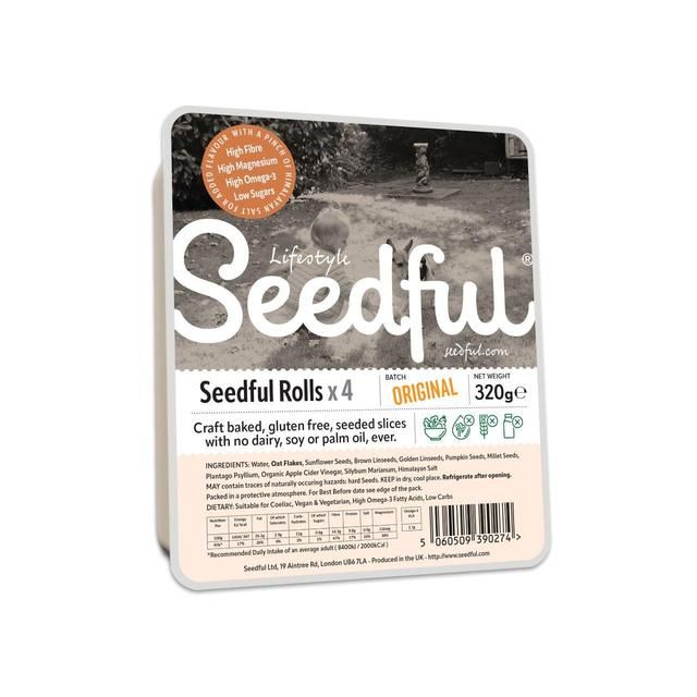 Living Seedful Gluten Free &amp;amp; Original Pure Grain Rolls   320g