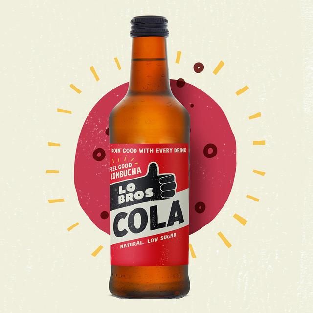 Lo Bros Kombucha Cola Low Sugar   330ml