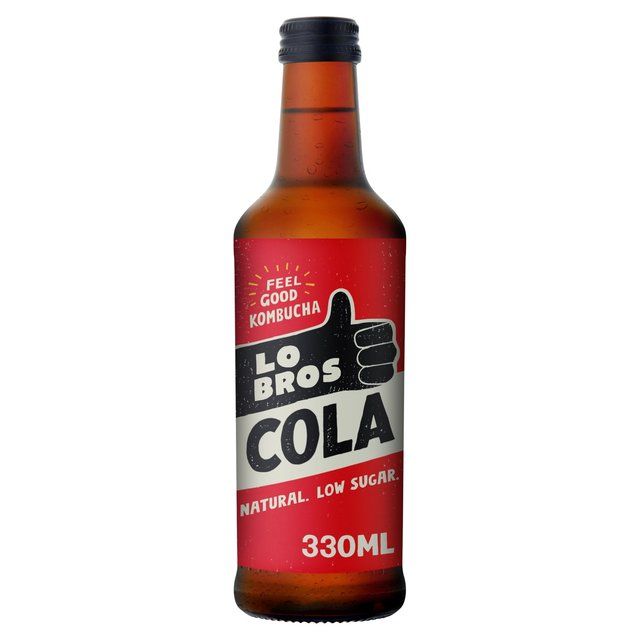 Lo Bros Kombucha Cola Low Sugar   330ml