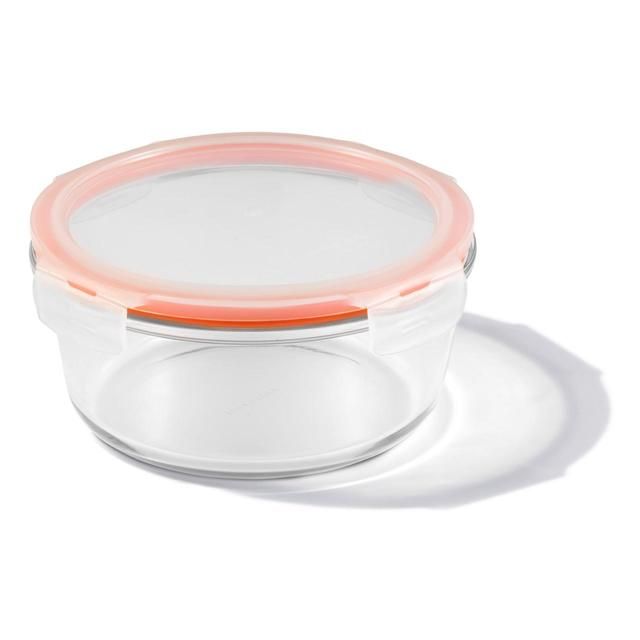 Lock &amp;amp; Lock Glass Round Container 950ml