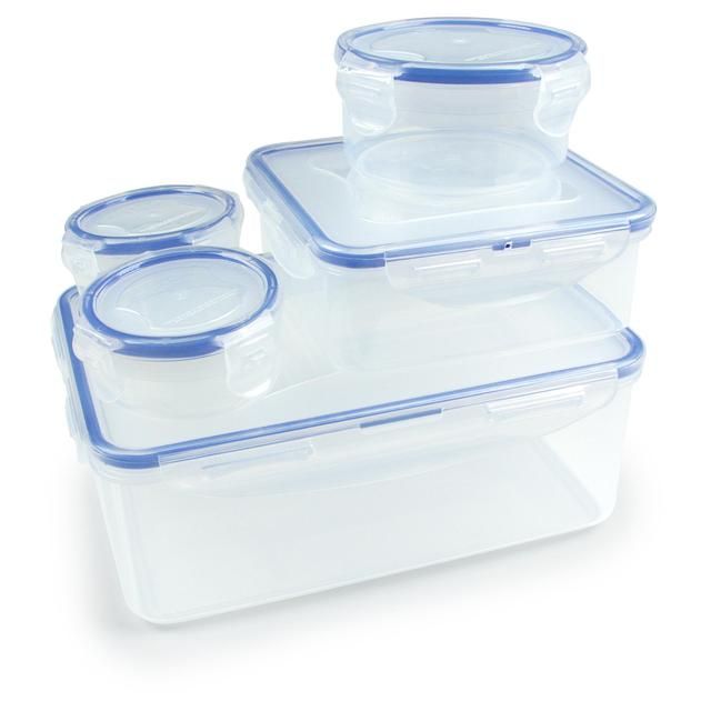 Lock &amp;amp; Lock Storage Container Set   5 per pack