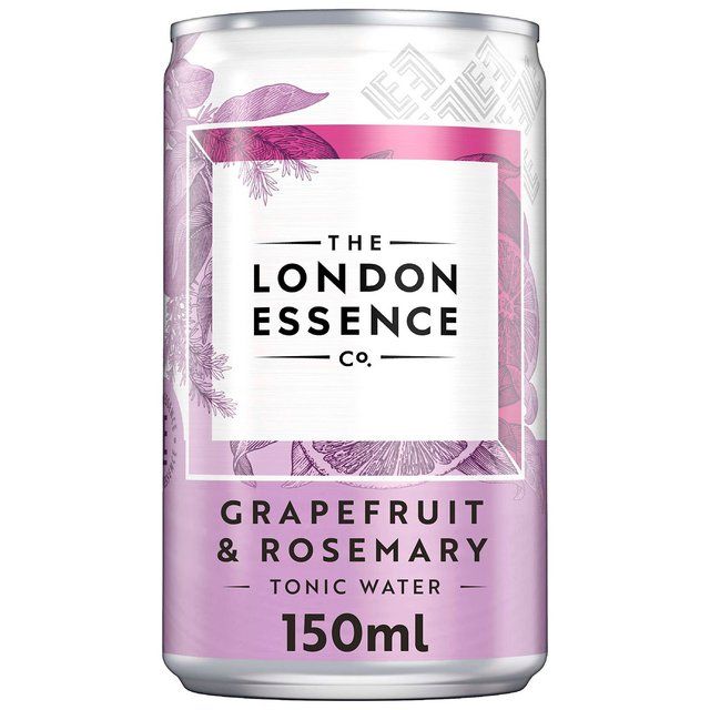 London Essence Co. Grapefruit &amp;amp; Rosemary Tonic Water Cans   6 x 150ml