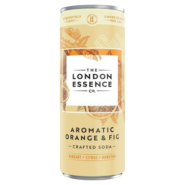 London Essence Co. Orange &amp;amp; Fig Crafted Soda   250ml