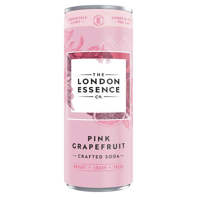 London Essence Co. Pink Grapefruit Crafted Soda   250ml