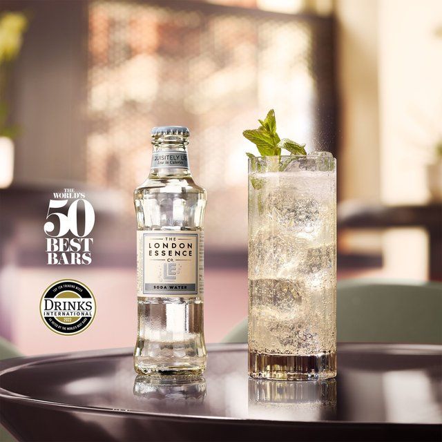 London Essence Co. Soda Water   24 x 200ml