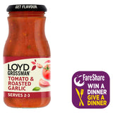 Loyd Grossman Pasta Sauce, Roasted Garlic &amp;amp; Tomato 350g