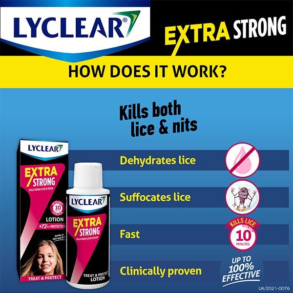 Lyclear Extra Strong Treat &amp;amp; Protect Lotion 100ml