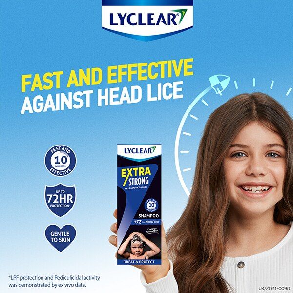 Lyclear Extra Strong Treat &amp;amp; Protect Shampoo 200ml