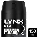 Lynx Aerosol Body Spray, Black 150ml