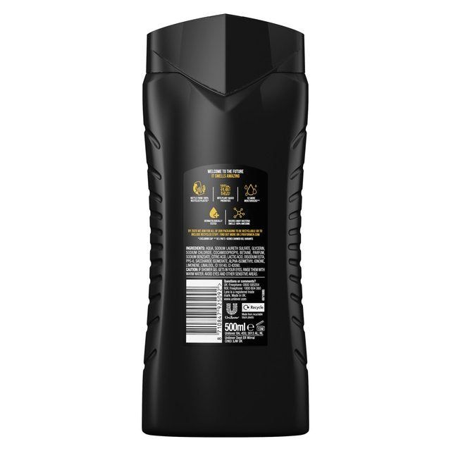 Lynx Black Body Wash Shower Gel   500ml