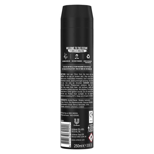 Lynx Black Deodorant Bodyspray   250ml