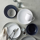 M&amp;amp;S 12 Piece Marlowe Dinner Set Dark Grey