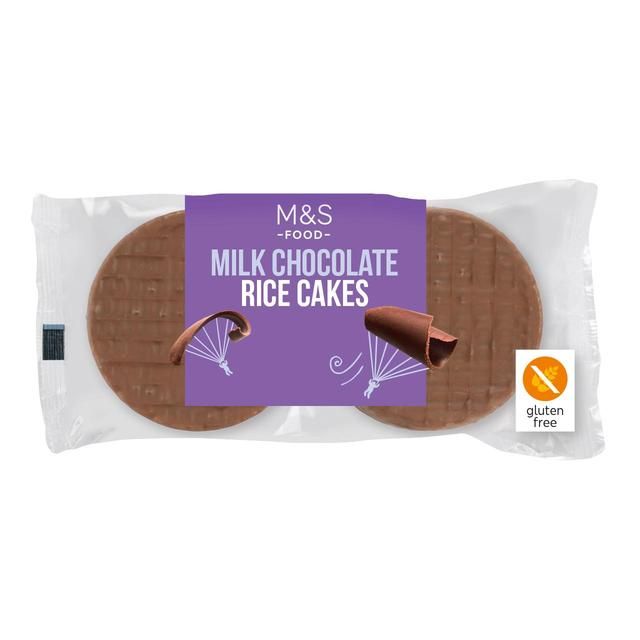 M&amp;amp;S Belgian Milk Chocolate Rice Cakes   102g