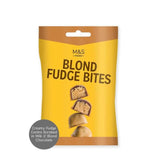 M&amp;amp;S Blond Fudge Bites   128g