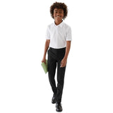 M&amp;amp;S Boys Black Super Skinny Leg Stretch Trs 3-14 Y Black
