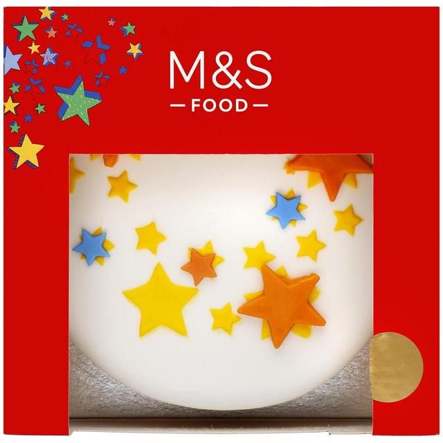 M&amp;amp;S Buttercream &amp;amp; Raspberry Jam Star Cake   630g