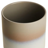 M&amp;amp;S Ceramic Reactive Glazed Small Planter Grey Mix