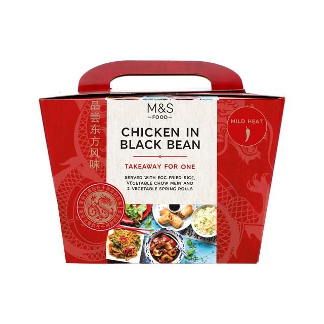 M&S Chicken in Black Bean Takeaway for One   540g