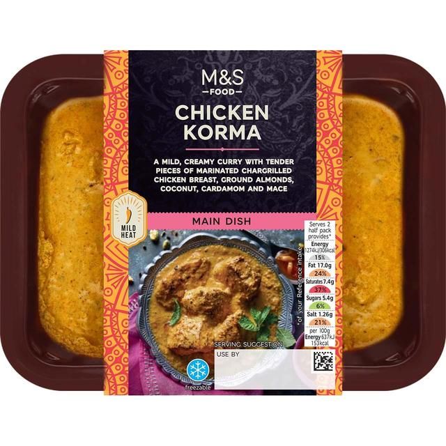 M&amp;amp;S Chicken Korma   400g
