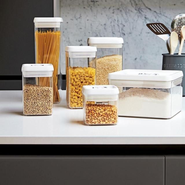 M&amp;amp;S Collection 4.4L Rectangular Flip-Tight Food Storage 'One Size White Mix
