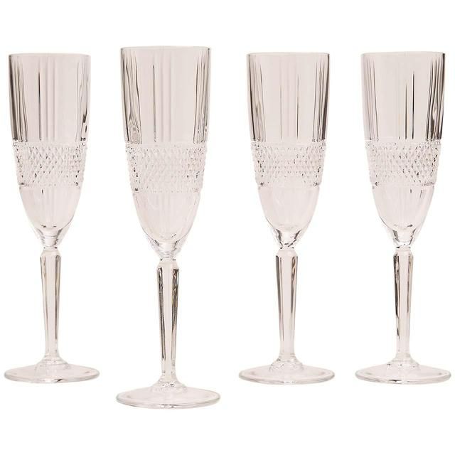 M&amp;amp;S Collection Adeline Champagne Flutes   4 per pack