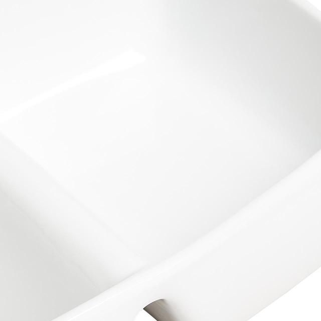 M&amp;amp;S Collection Maxim Porcelain Three Part Serving Bowl 'One Size White