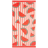 M&amp;amp;S Collection Pure Cotton Watermelon Beach Towel Red