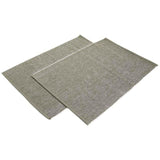 M&amp;amp;S Collection Set of 2 Cotton Rich Ribbed Woven Placemats Khaki   2 per pack
