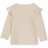 M&amp;amp;S Cotton Cream Bunny Frill Sleeve Top 0 Months-3 Years