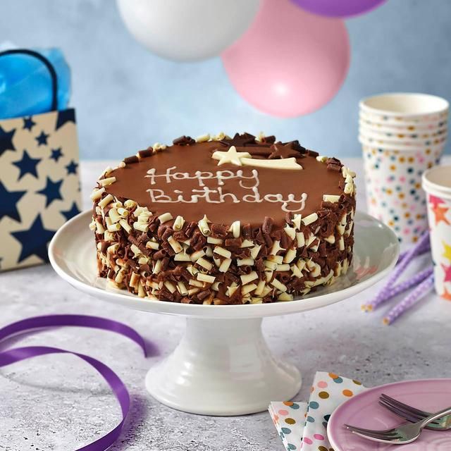 M&amp;amp;S Extremely Chocolatey Birthday Cake   800g