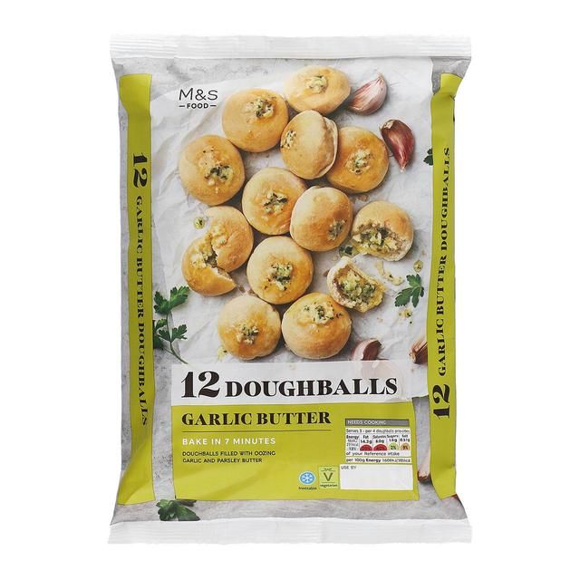 M&amp;amp;S Garlic Doughballs   180g