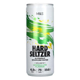 M&amp;amp;S Hard Seltzer Lemon &amp;amp; Lime   250ml