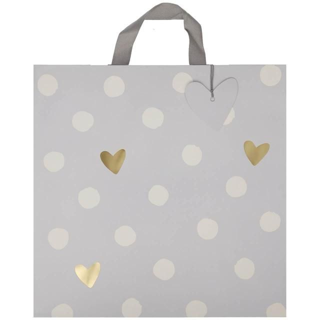 M&amp;amp;S Hearts Large Gift Bag