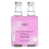 M&amp;amp;S Light Pink Grapefruit Tonic Water   4 x 200ml