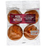 M&amp;amp;S Made Without Blueberry Muffins   4 per pack