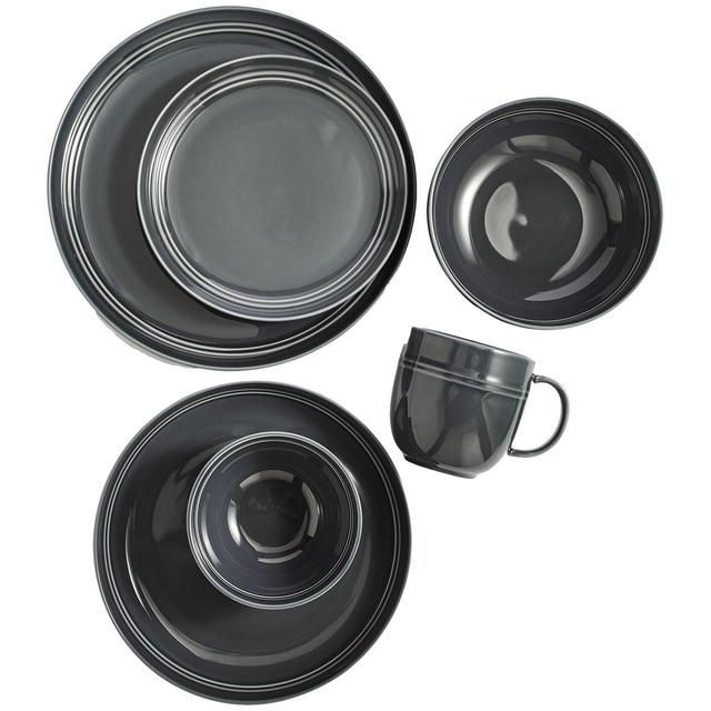 M&amp;amp;S Marlowe Pasta Bowl Dark Grey