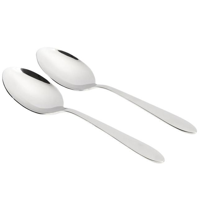 M&amp;amp;S Maxim Stainless Steel Serving Spoon Set   2 per pack