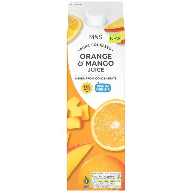 M&amp;amp;S Orange &amp;amp; Mango Juice   1L